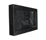 Nicho Granito Preto Negresco 3D